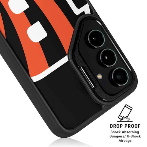 NFL Cincinnati Bengals Large Logo Galaxy S25 Ultra Kickstand Case